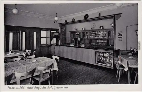 Flammersfeld Hotel Bergischer Hof, Gastzimmer 1965