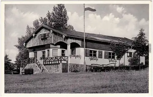 Witten (Ruhr) Schnee - Haus Almfrieden 1959