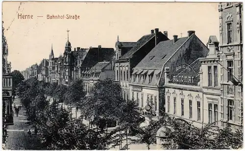 Herne Bahnhofstraße 1928