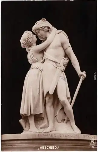 Erotika: Erotika - Marmor, Mann und Frau  - Abschied 1916