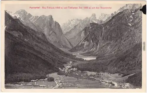 Toblach Dobbiaco Pustertal - Toblach und Neutoblach 1912