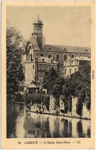 Lisieux Eglise Saint_Désir Calvados CPA Ansichtskarte 1930