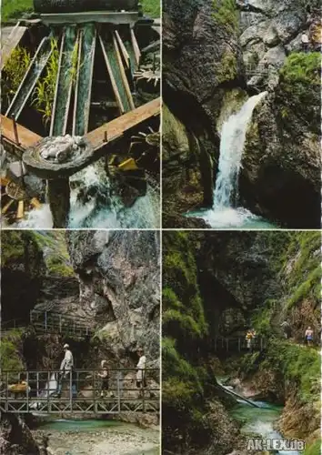 Ansichtskarte Berchtesgaden Almbachklamm 4 Bild 1998