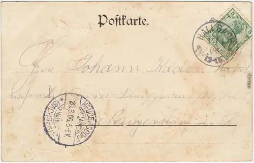 Hallbach Pfaffroda 2 Bild Seiferts Gasthaus b Olbernhau Erzgebirge 1906
