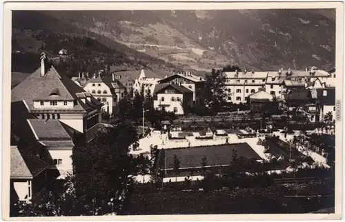 Bad Hofgastein Marktplatz Foto Ansichtskarte b Salzburg 1929