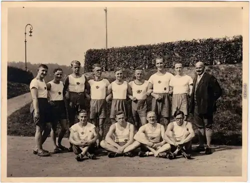 Dresden Drježdźany 300m Staffelläufer des Postsportverein Dresden e. V. 1928