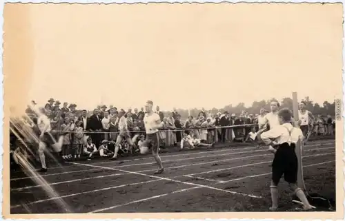 Dresden Drježdźany Reichsbahn-Post: 100m Lauf: Sieger 1931