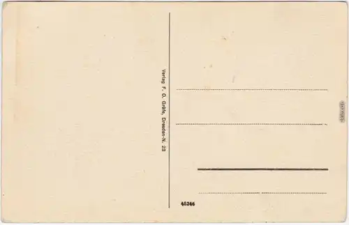 Dürrröhrsdorf Dittersbach Gruß von der Schönen Höhe b Pirna Stolpen 1922