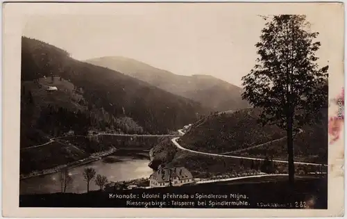 Spindlermühle Špindlerův Mlýn | Spindelmühle Talsperre b Trautenau Trutnov 1929