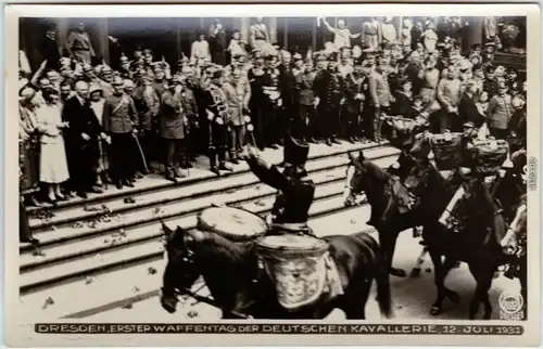 Dresden Erster Waffentag der Deutschen Kavallerie 1931 Walter Hahn Nr. 8332