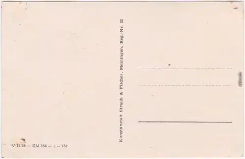 Eisenberg (Thüringen) Inneres der Schlosskirche Ansichtskarte  1940