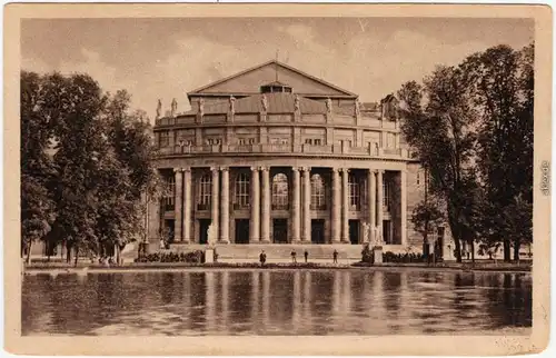 Ansichtskarte Stuttgart Landestheater - Großes Haus 1922