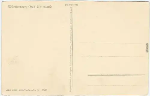 Württembergisches Unterland: Unser Gott hat uns lassen  5. Mose 5,21 1932