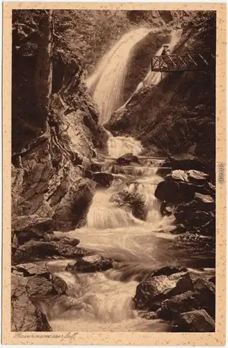 Breitnau Ravenna Wasserfall Breisgau-Hochschwarzwald 1930