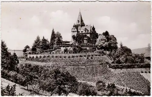 Kappelrodeck Schloss Rodeck Foto Ansichtskarte b Offenburg  1962