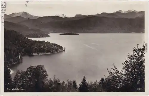 Kochel am See Am Walchensee Foto Ansichtskarte 1979