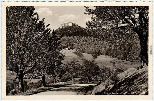 Ansichtskarte Hohenstaufen Göppingen Ruine Hohenstaufen 1934