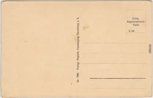 Ansichtskarte Saaleck Bad Kösen Rudelsburg Saaleck - Brücken und Felder 1928