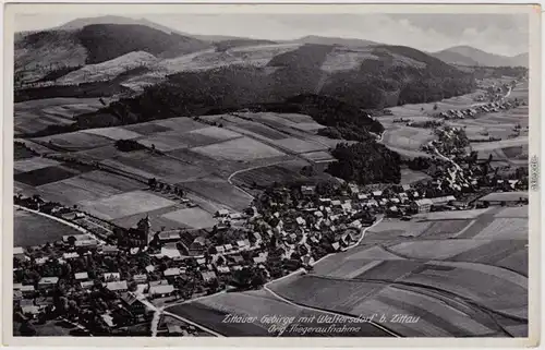Luftbild Waltersdorf Großschönau Oberlausitz b Zittau Oybin 1939