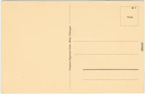 Reutlingen Straßenpartie an der Marienkirche Ansichtskarte 1916