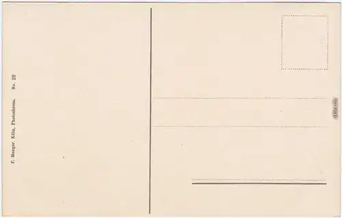 Köln Coellen /  Cöln Partie am Stadtwald - Ruderer, Häuser Ansichtskarte 1913