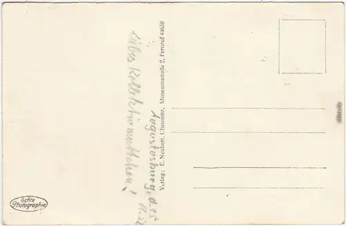 Erdmannsdorf Augustusburg  Fabriken und Schloß Augustusburg b Chemnitz 1932