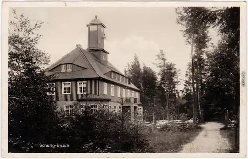 Weifa Steinigtwolmsdorf Wołbramecy Oberlausitz Weifaer Höhe, Schurig-Baude 1943