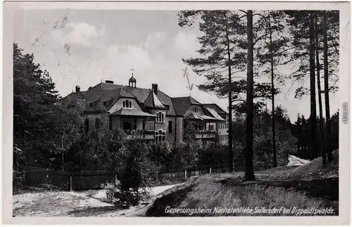 Seifersdorf Dippoldiswalde Genesungsheim Nächstenliebe b Freital Dresden 1942