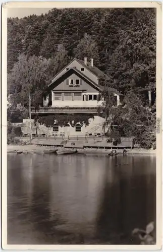 Ebnisee Welzheim Hotel Ebnisee Foto Ansichtskarte  1940