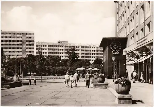 Innere Altstadt Dresden Drježdźany Ringcafé am Dr. Külz Ring 1965