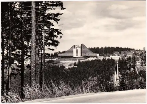 Oberhof (Thüringen) Interhotel - Panorama Fotokarte  1970