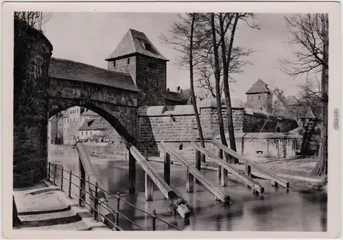 Nürnberg Stadtmauer Ansichtskarte  1932