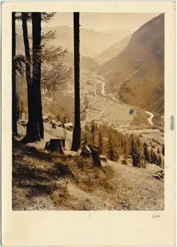 Foto Ansichtskarte Heiligenblut (Kärnten) Umland von Heiligenblut 1932