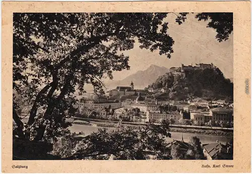 Salzburg Blick auf die Stadt Ansichtskarte 1941