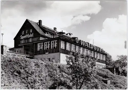 Klingenthal HO-Sporthotel Waldgut Aschberg Erzgebirge 1975