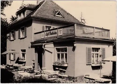 Hartha Café Daheim Foto Ansichtskarte 1965