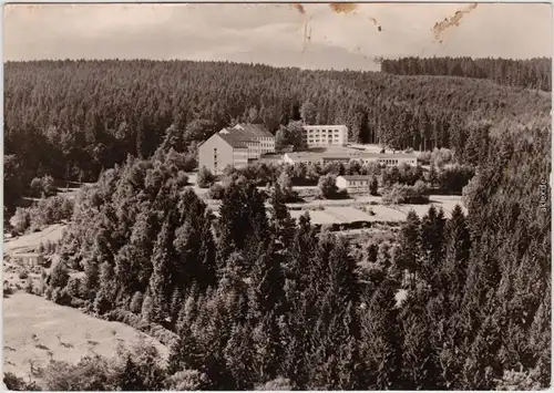 Fotokarte Luisenthal (Thüringen) FDGB-Erholungsheim "Adolf Deter" 1971