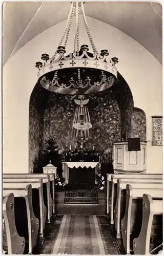 Oberbärenburg Altenberg (Erzgebirge) Waldkapelle - Altar 1956