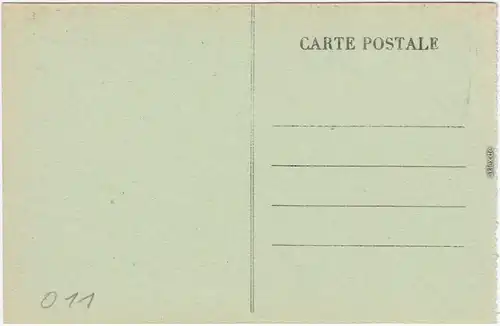 Luz-Saint-Sauveur Panorama Straße rue Hautes-Pyrénée CPA 1914