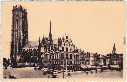 Mecheln Mechelen / Malines St.-Rombouts-Kathedrale 1956
