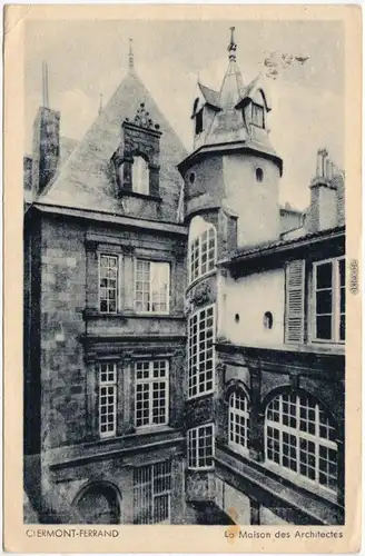 Clermont-Ferrand La Maison des Architectes 1949