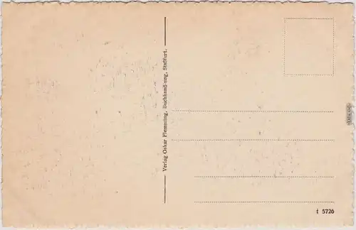 Staßfurt Stassfurt Straßenpartie am Eulenturm Ansichtskarte  1924