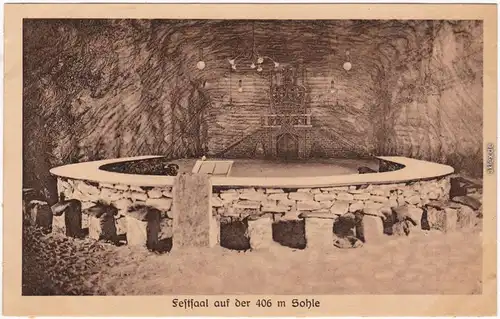 Staßfurt Stassfurt Festsaal Sohle - Berlepsch Maybach Schachtanlage 1926