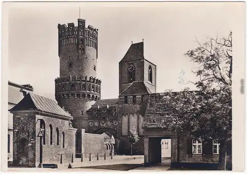 Tangermünde Straße, Neustädter Tor Ansichtskarte 1930