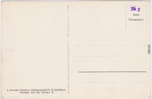 Foto Ansichtskarte Innsbruck Panorama vom Berg Isel mit Nordkette Tirol 1930