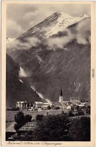 Krimml Panorama 1076m im Oberpinzgau Zell am See Salzburg 1929