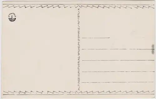 Tux (Tirol) Bergkreuz am Tuxerjoch  Ansichtskarte 1932