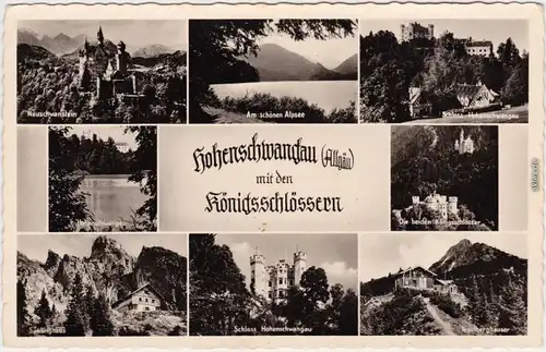 Hohenschwangau-Schwangau Königsschlösser, Tegelberghäuser, Säulinghaus 1940