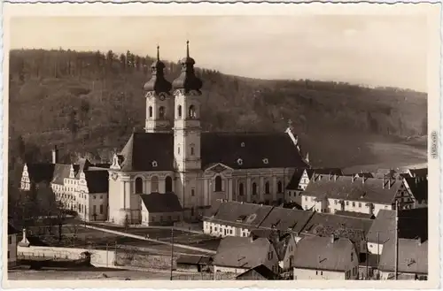 Zwiefalten Klosterkirche Foto Ansichtskarte Lk Reutlingen Fotokarte  1952