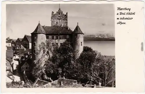 Meersburg Altes Schloß Foto Ansichtskarte 1955